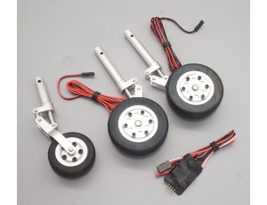 Top-Design Landing Gear Set With Electric Brake System For FMS Avanti 90mm EDF Jet